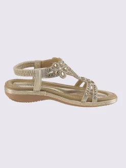 Sandales matière textile agréable à porter