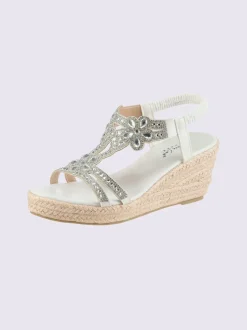 Sandales matière textile agréable à porter