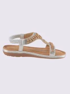 Sandales matière textile agréable à porter