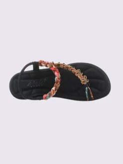 Sandales matière textile agréable à porter
