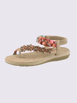 Sandales matière textile agréable à porter