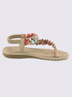 Sandales matière textile agréable à porter