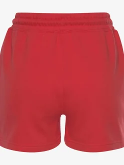 Short en matière sweat short avec ceinture à coulisse élastique