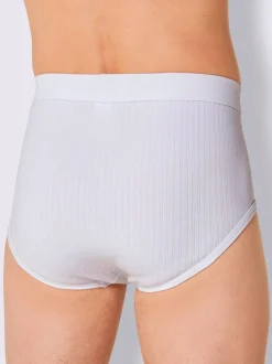 Slip qualité côtelée