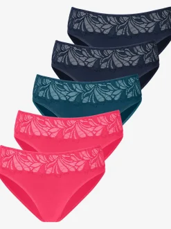 Slips jazz lot de 5 panties vivance