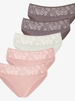 Slips jazz lot de 5 panties vivance
