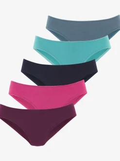 Slips jazz lot de 5 slips panties lascana