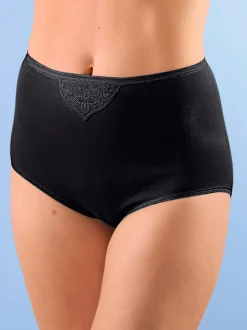 Slip taille haute côtes fines