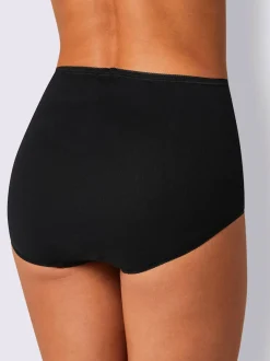 Slip taille haute côtes fines