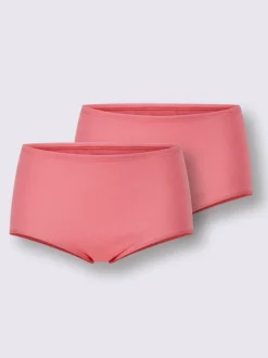 Slip taille haute côtes fines