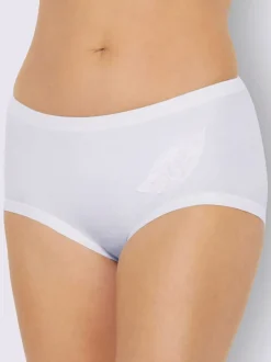 Slip taille haute côtes fines