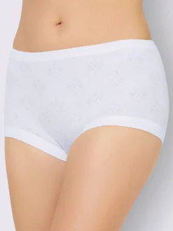 Slip taille haute côtes fines