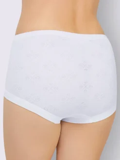 Slip taille haute côtes fines