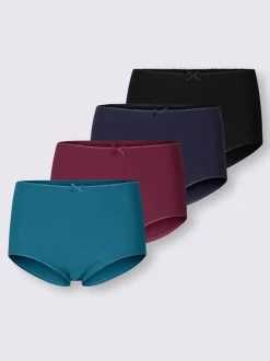 Slip taille haute jersey fin