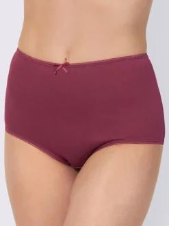 Slip taille haute jersey fin