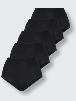 Slip taille haute jersey fin