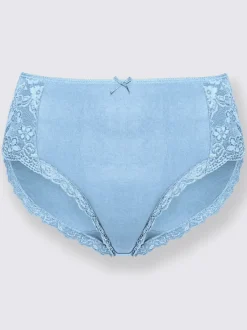 Slip taille haute jersey fin