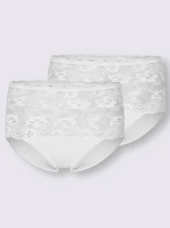 Slip taille haute jersey fin