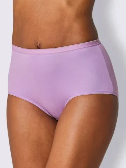 Slip taille haute jersey fin