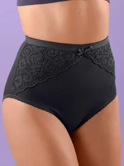 Slip taille haute jersey fin