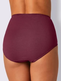 Slip taille haute jersey fin