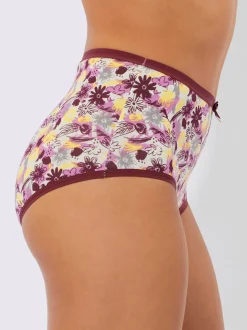 Slip taille haute jersey fin