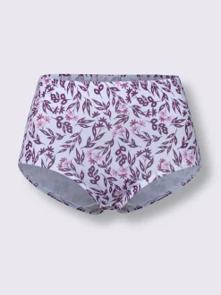 Slip taille haute élasthanne