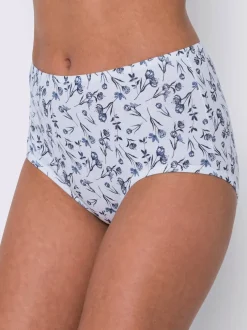 Slip taille haute élasthanne