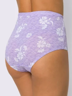 Slip taille haute élasthanne