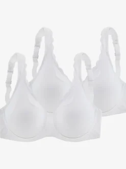 Soutien-gorge à armatures avec bonnets préformés doublés sans coutures (sans garnissage)