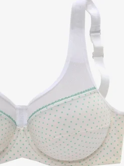 Soutien-gorge à armatures avec empiècement résille (sans garnissage)