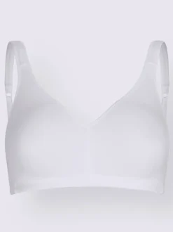 Soutien-gorge basique sans motif bretelles confort