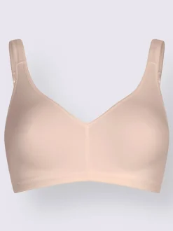 Soutien-gorge basique sans motif bretelles confort