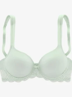 Soutien-gorge à coques avec bonnets préformés sans coutures rembourrés