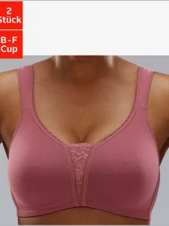 Soutien-gorge doux sans armatures, bonnets préformés sans couture