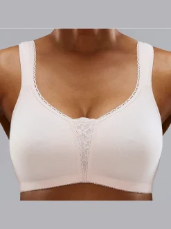 Soutien-gorge doux sans armatures, bonnets préformés sans couture