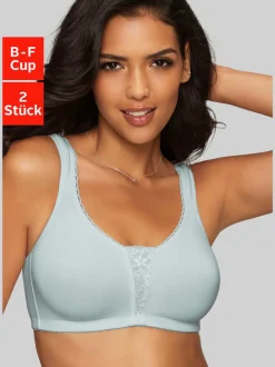 Soutien-gorge doux sans armatures, bonnets préformés sans couture