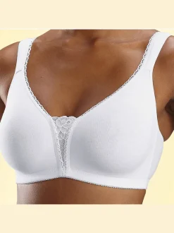 Soutien-gorge doux sans armatures, bonnets préformés sans couture