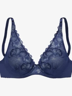Soutien-gorge fantaisie à armatures au design high apex tendance