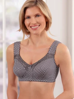 Soutien-gorge large sans armatures bon. b, c, d, e