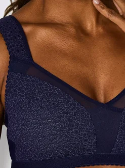 Soutien-gorge large sans armatures bon. b, c, d, e