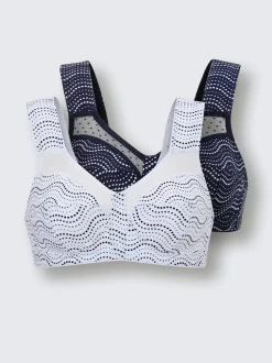 Soutien-gorge large sans armatures bon. b, c, d, e