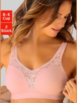 Soutien-gorge large séduisant lot de 2 soutiens-gorge féminins (sans garnissage)