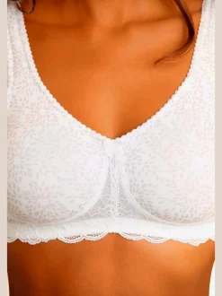 Soutien-gorge large soutien-gorge agréable à porter, sans armatures 100% coton