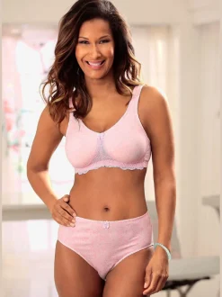 Soutien-gorge large soutien-gorge agréable à porter, sans armatures 100% coton