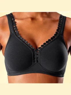 Soutien-gorge sans armatures en coton doux