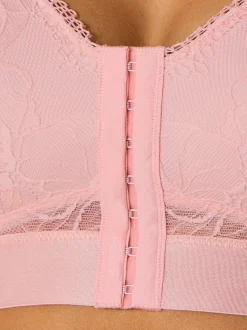 Soutien-gorge sans armatures à fermeture devant bon. a, b, c, d