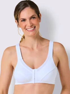 Soutien-gorge sans armatures à fermeture devant bon. a, b, c, d