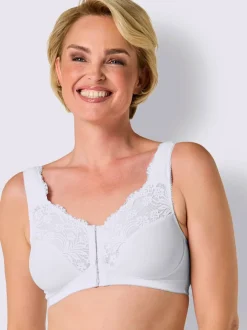 Soutien-gorge sans armatures à fermeture devant bon. a, b, c, d