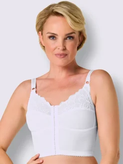Soutien-gorge sans armatures à fermeture devant bon. b, c, d